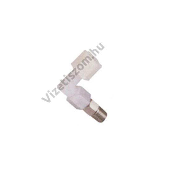Hollandi csatlakozó menetes könyök visszacsapó szeleppel 1/8" menet x 1/4" csővezeték (36) Hollandi csatlakozó menetes könyök visszacsapó szeleppel 1/8" menet x 1/4" csővezeték (36)